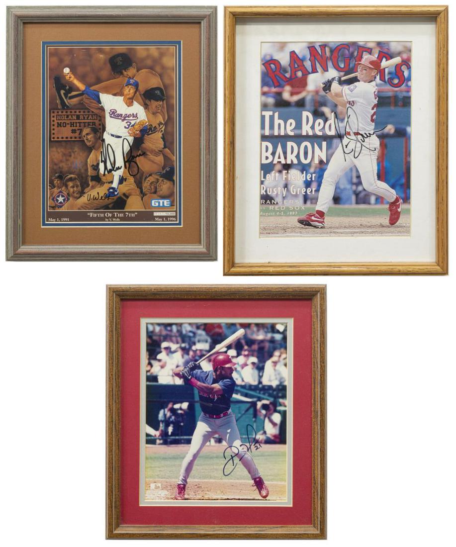 (3)SIGNED BALL PHOTOS & POSTER, RYAN, MATEO, GREER (1 of 4)