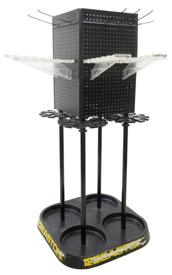 EASTON STORE BASEBALL RACK DISPLAYS UP TO 72 BATS (1 of 2)