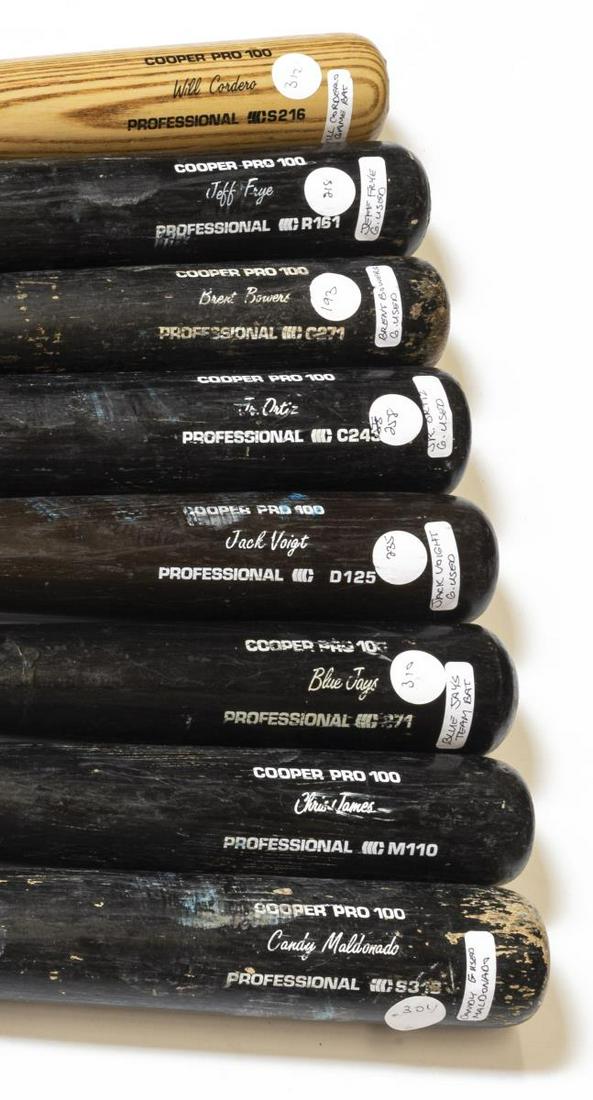 (8) VINTAGE COOPER BASEBALL BATS (1 of 3)
