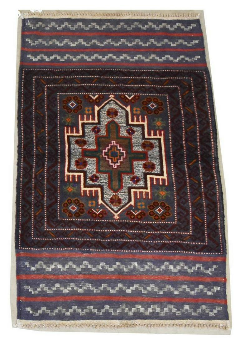 WOOL SADDLE BLANKET, APPROX 4'7" X 2'7": Saddle Blanket, wool, approx 4'7"l, 2'7"w Start Price: $80.00