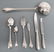 (73) CHRISTOFLE 'PERLES' SILVER PLATE FLATWARE SET - 3