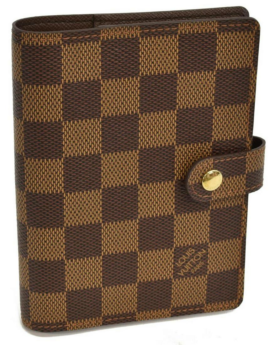 LOUIS VUITTON DAMIER EBENE AGENDA COVER (1 of 3)