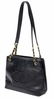 CHANEL BLACK CAVIAR LEATHER SHOULDER TOTE BAG - 2