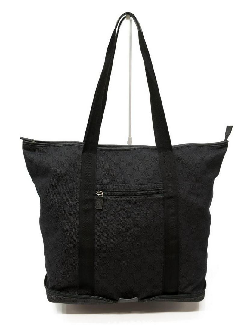 GUCCI FOLDING TRAVEL TOTE MONOGRAM DENIM CANVAS (1 of 4)