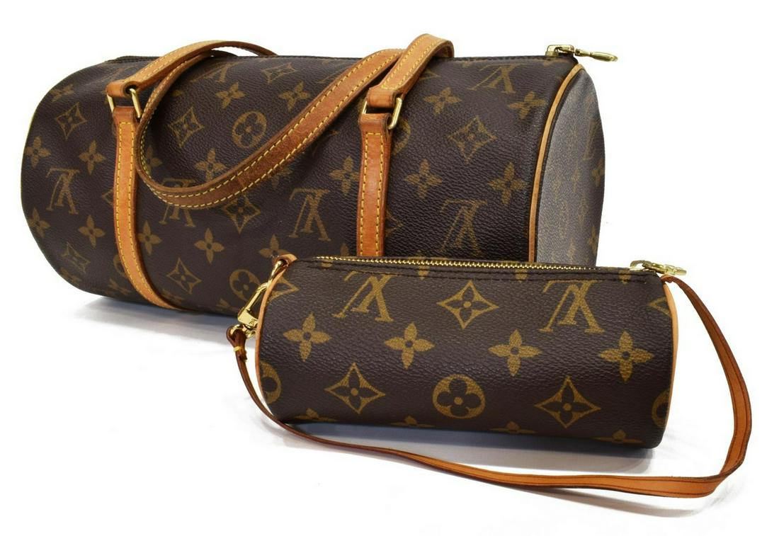 LOUIS VUITTON 'PAPILLON' MONOGRAM CANVAS HANDBAG (1 of 7)