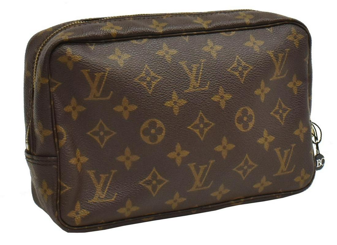 LOUIS VUITTON 'PM' TOILETRY POUCH MONOGRAM CANVAS (1 of 5)