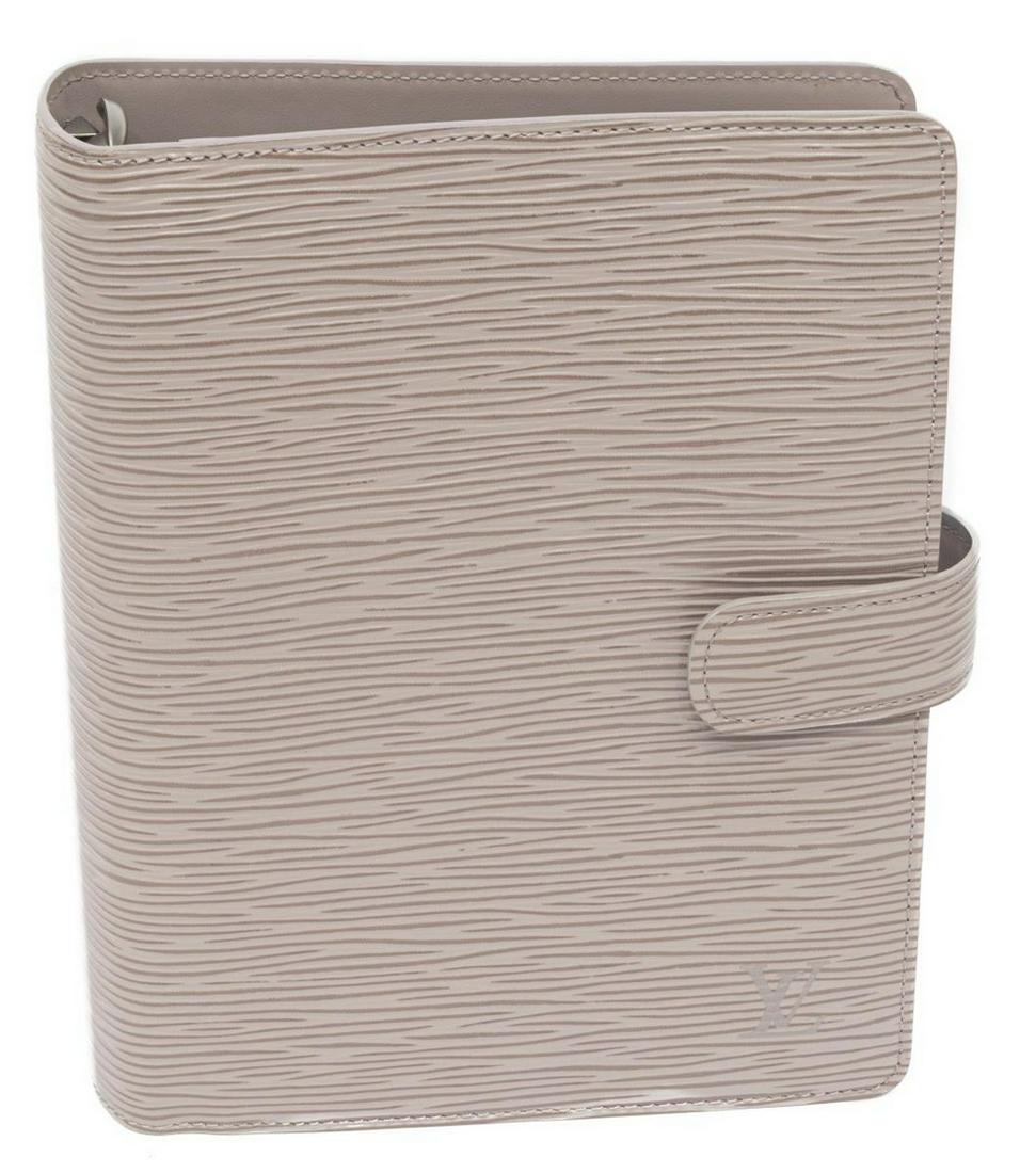 LOUIS VUITTON EPI LEATHER AGENDA COVER GM (1 of 3)