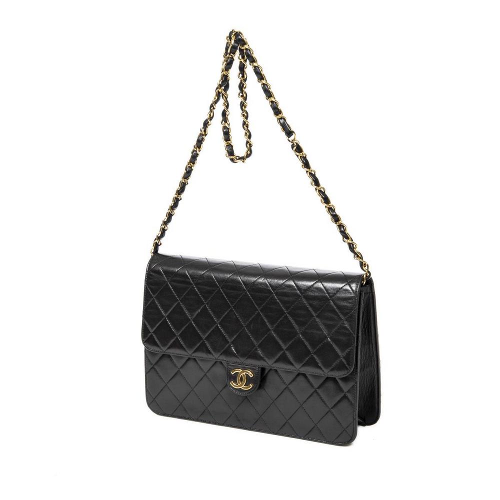 CHANEL CLASSIC SINGLE FLAP QUILTED LEATHER HANDBAG (1 of 7)