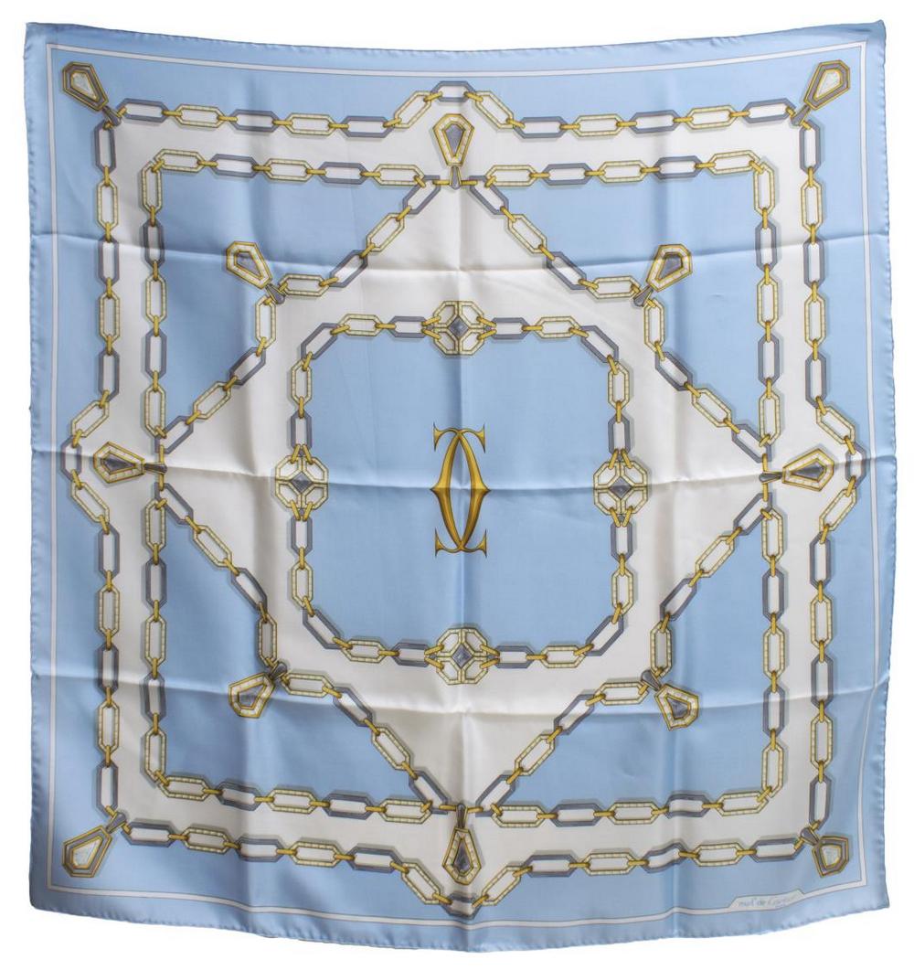 MUST DE CARTIER SILK TWILL SCARF (1 of 2)