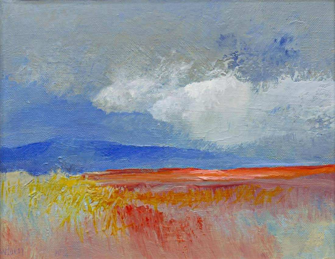 WILLIAM HOEY (TEXAS, 1930-1994) TRANQUIL DESERT (1 of 4)