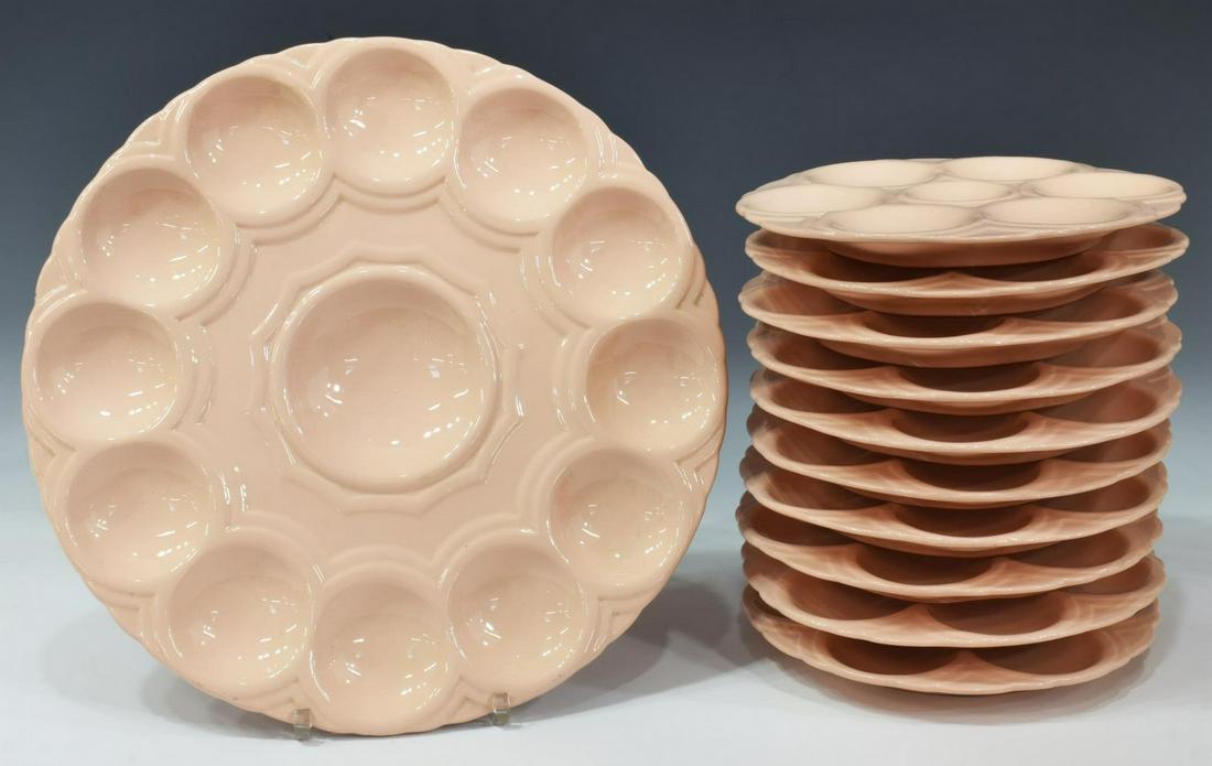 (11) FRENCH DIGOIN SARREGUEMINES OYSTER SERVICE (1 of 4)