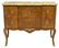 LOUIS XVI STYLE MARBLE-TOP MARQUETRY COMMODE - 2