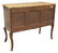 LOUIS XVI STYLE MARBLE-TOP MARQUETRY COMMODE - 4