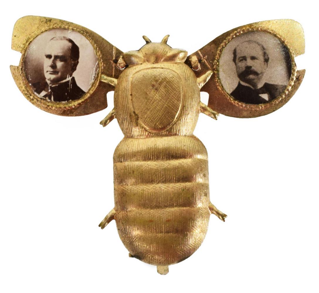 (7) McKINLEY HOBART 1896 GOLD BUG & JUGATES (1 of 5)