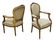 (PR) FRENCH LOUIS XVI STYLE GILTWOOD FAUTEUILS - 2