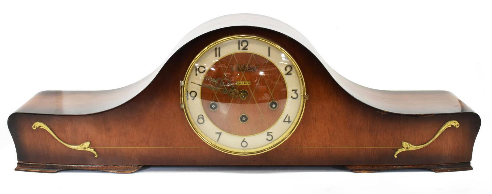 GERMAN ROLLS WESTMINSTER ART DECO MANTEL CLOCK (1 of 4)