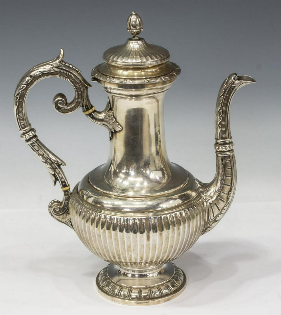 FRENCH RUDOLPHE BEUNKE 950 SILVER COFFEE POT (1 of 3)