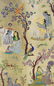 MEHTA SILK MUSEUM BROCADE TAPESTRY 'RADHA-KRISHNA' - 3