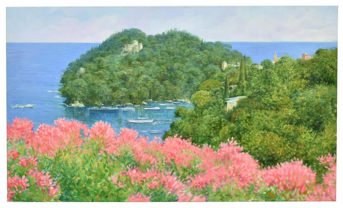 CLAUDIO CIARDI (B.1962) 'BY THE SPLENDID TERRACE' (1 of 3)