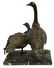 WALTER MATIA (B.1953) BRONZE SCULPTURE OF GEESE - 3