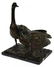 WALTER MATIA (B.1953) BRONZE SCULPTURE OF GEESE - 4