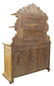 FRENCH CARVED OAK BOAR'S HEAD HUNT SIDEBOARD - 4