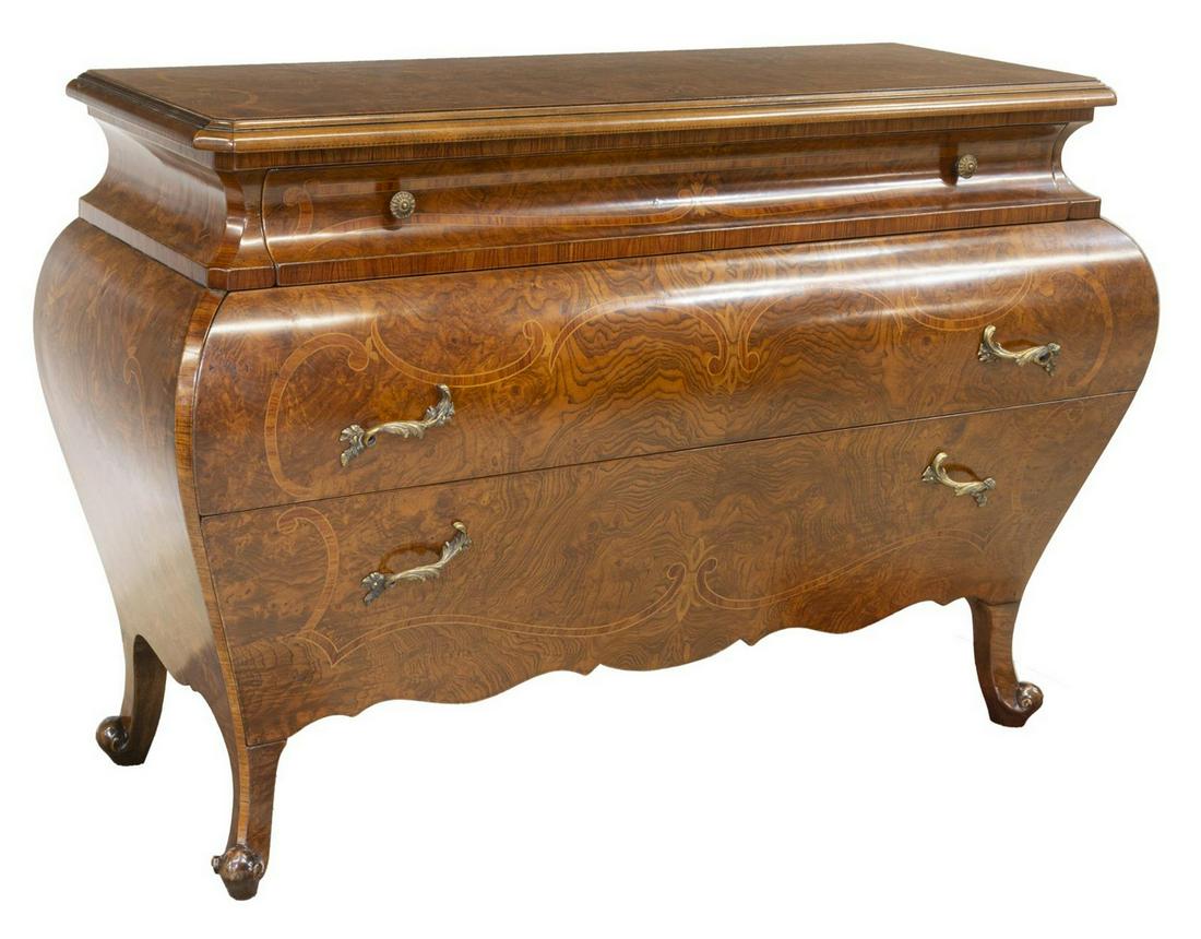 ITALIAN DECORATIVE CRAFTS INC. BOMBE COMMODE (1 of 5)