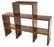 FRENCH ART DECO STEPPED BOOKCASE