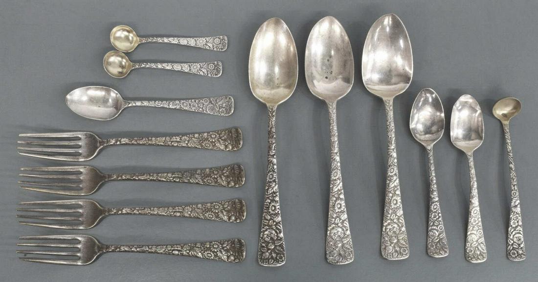 (13) TOWLE 'ARLINGTON' STERLING SILVER FLATWARE (1 of 3)