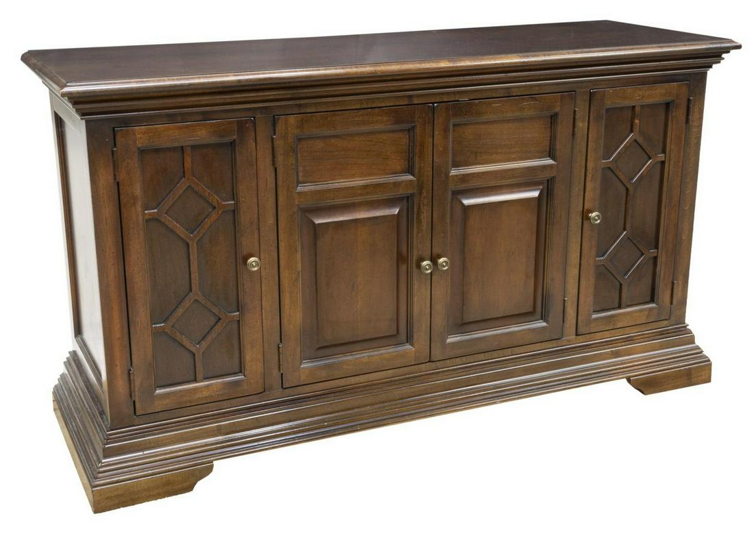 STANLEY FURNITURE ENTERTAINMENT CONSOLE CABINET (1 of 6)