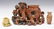 (LOT) COLLECTION CHINESE SOAPSTONE BRUSH POTS - 2