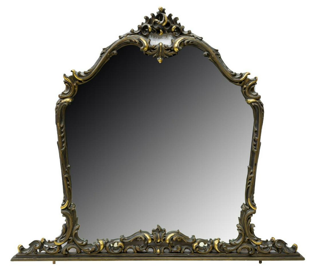 LOUIS XV STYLE GILT FRAMED DRESSER MIRROR (1 of 3)