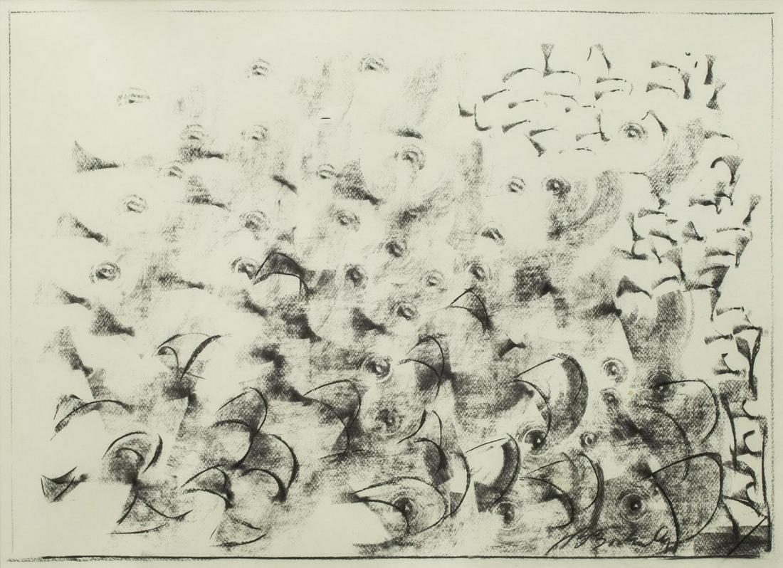 BORLANDELLI GIOVANNI BATTISTA GRAPHITE DRAWING (1 of 5)