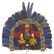 TAPIRAPE PEOPLE AMAZON BRAZIL ENEMY WARRIORS MASK