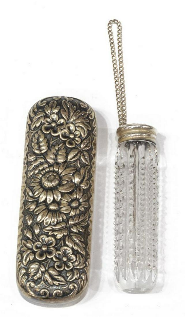 (2) HOWARD & CO. STERLING DRESSER BOX & BOTTLE (1 of 3)