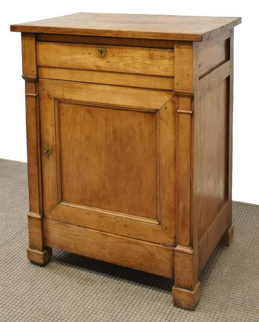 FRENCH LOUIS PHILIPPE PERIOD FRUITWOOD CABINET (1 of 6)