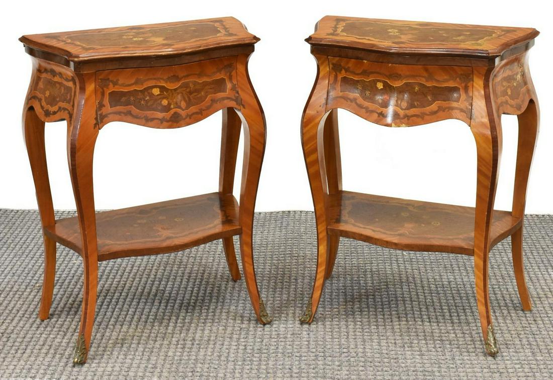 (2) NEOCLASSICAL MAGGIOLINI STYLE BEDSIDE CABINETS (1 of 3)