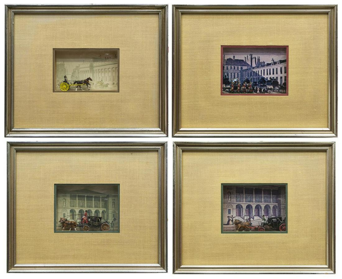 (4) SHADOWBOX FRAMED ASSEMBLAGE DIORAMAS (1 of 11)