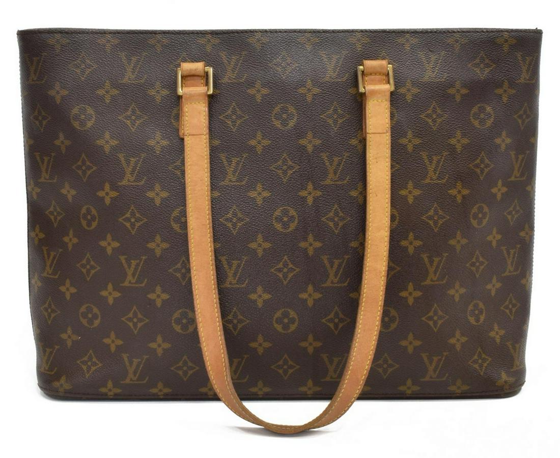LOUIS VUITTON 'LUCO' MONOGRAM CANVAS TOTE BAG (1 of 5)