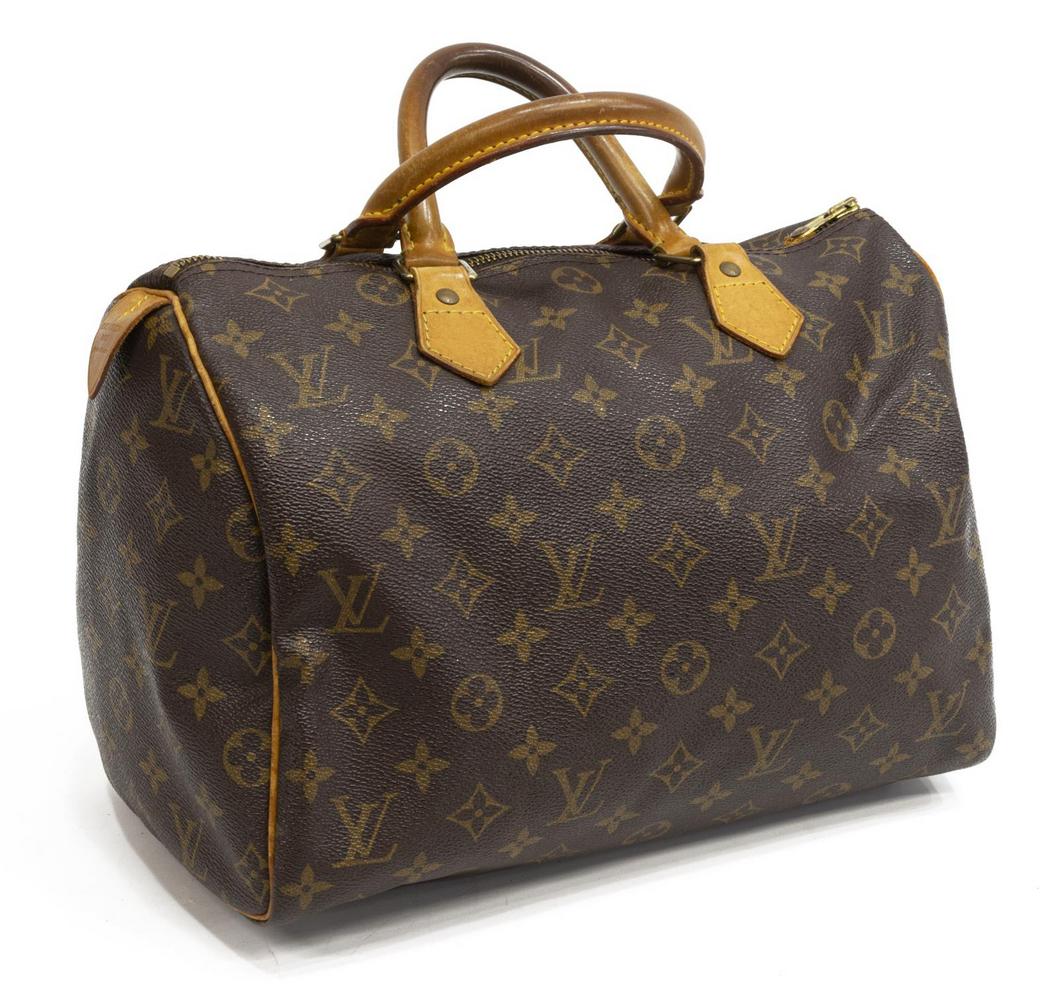 LOUIS VUITTON 'SPEEDY 25' MONOGRAM CANVAS HANDBAG (1 of 4)