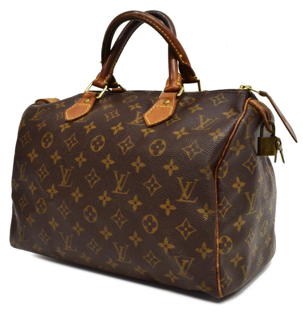 LOUIS VUITTON 'SPEEDY' MONOGRAM CANVAS HANDBAG (1 of 5)