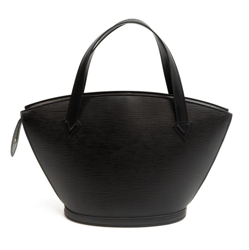 LOUIS VUITTON 'ST. JACQUES' BLACK EPI SHOULDER BAG (1 of 4)