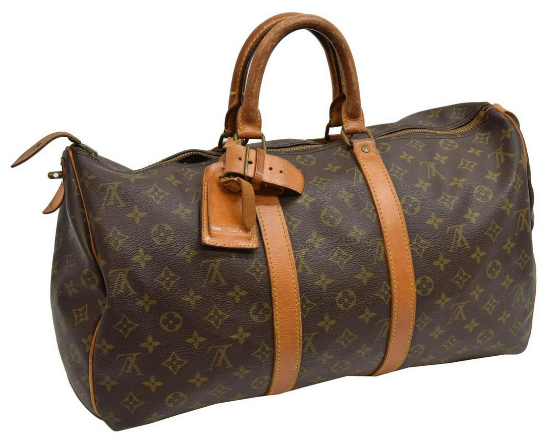 louis vuitton titanium duffle bag