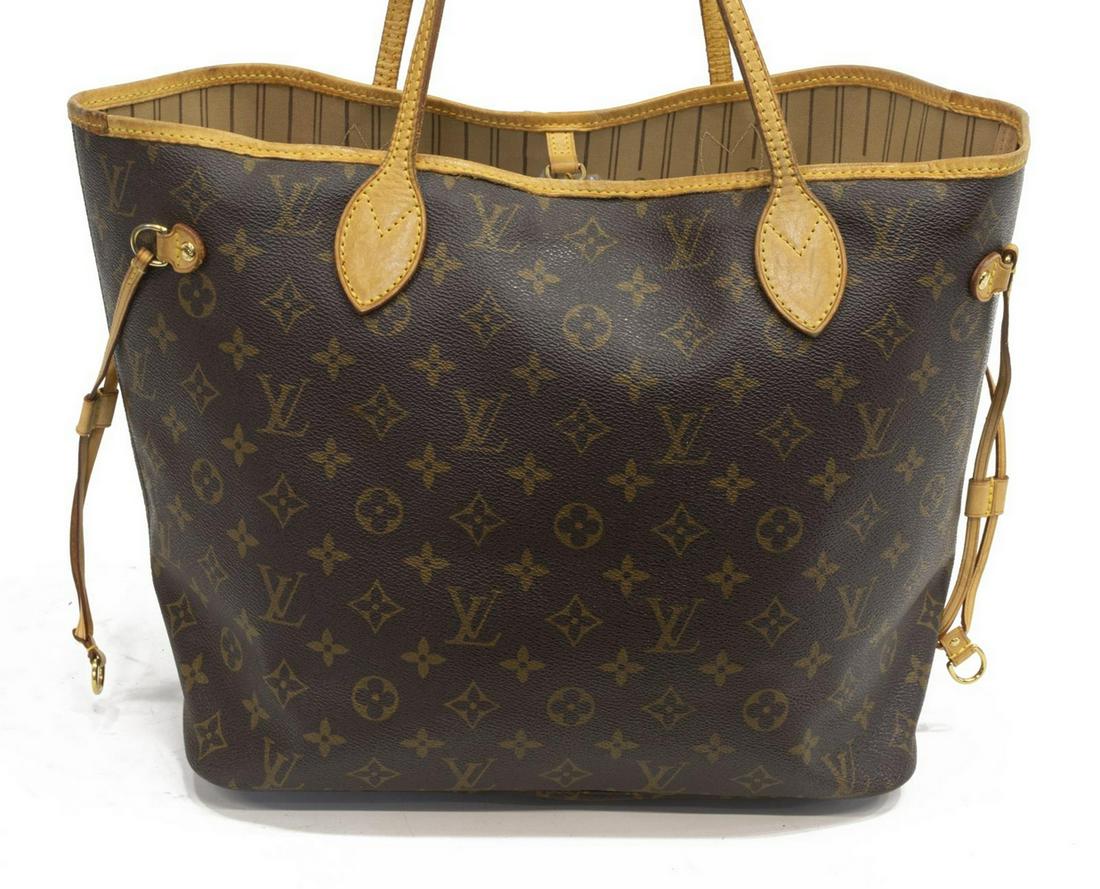 LOUIS VUITTON 'NEVERFULL' MONOGRAM CANVAS TOTE BAG (1 of 4)