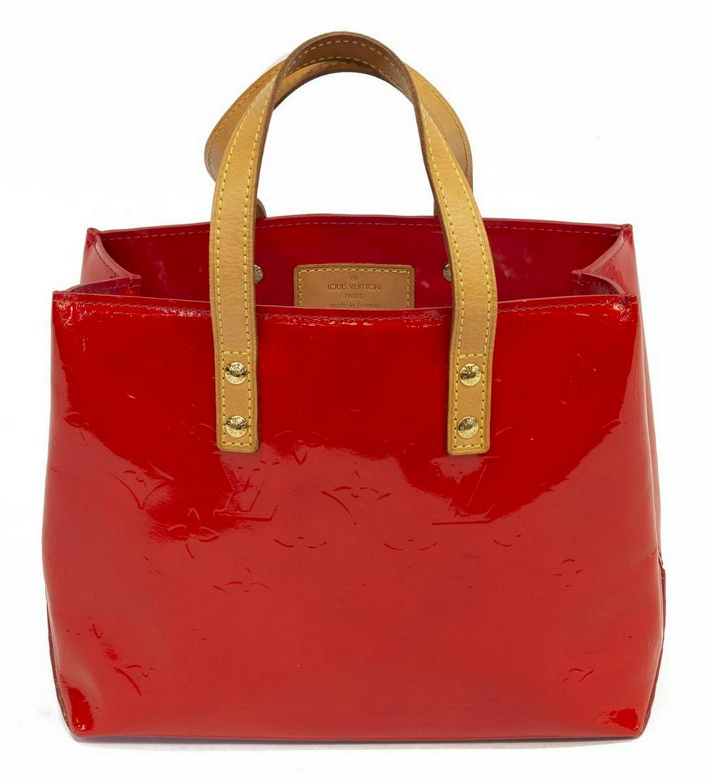 LOUIS VUITTON 'READE PM' MONOGRAM VERNIS HANDBAG (1 of 4)