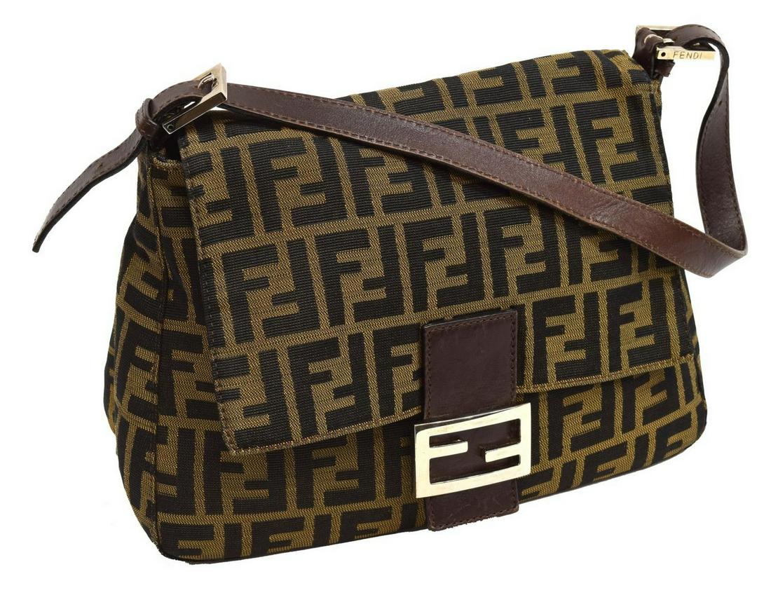 fendi zucca baguette bag