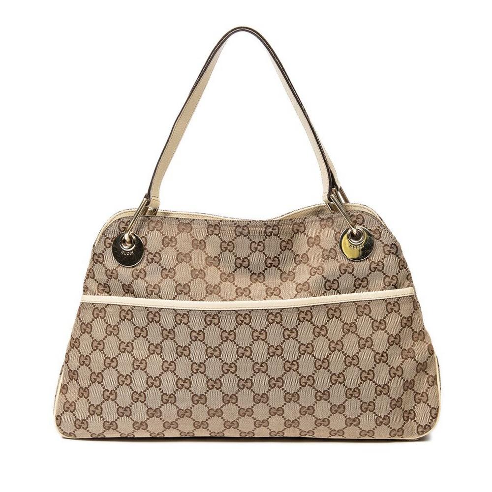 GUCCI 'ECLIPSE' MONOGRAM CANVAS SHOULDER BAG (1 of 7)