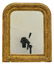 FRENCH CHARLES X STYLE GILTWOOD WALL MIRROR - 2
