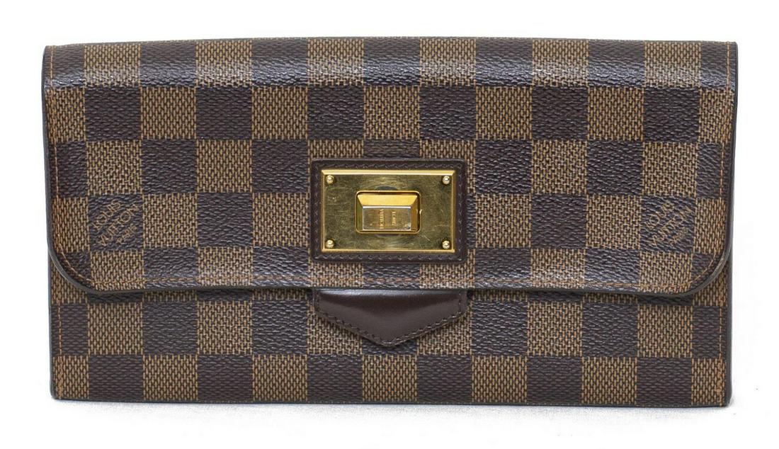 LOUIS VUITTON ROSEBERY DAMIER EBENE WALLET (1 of 4)
