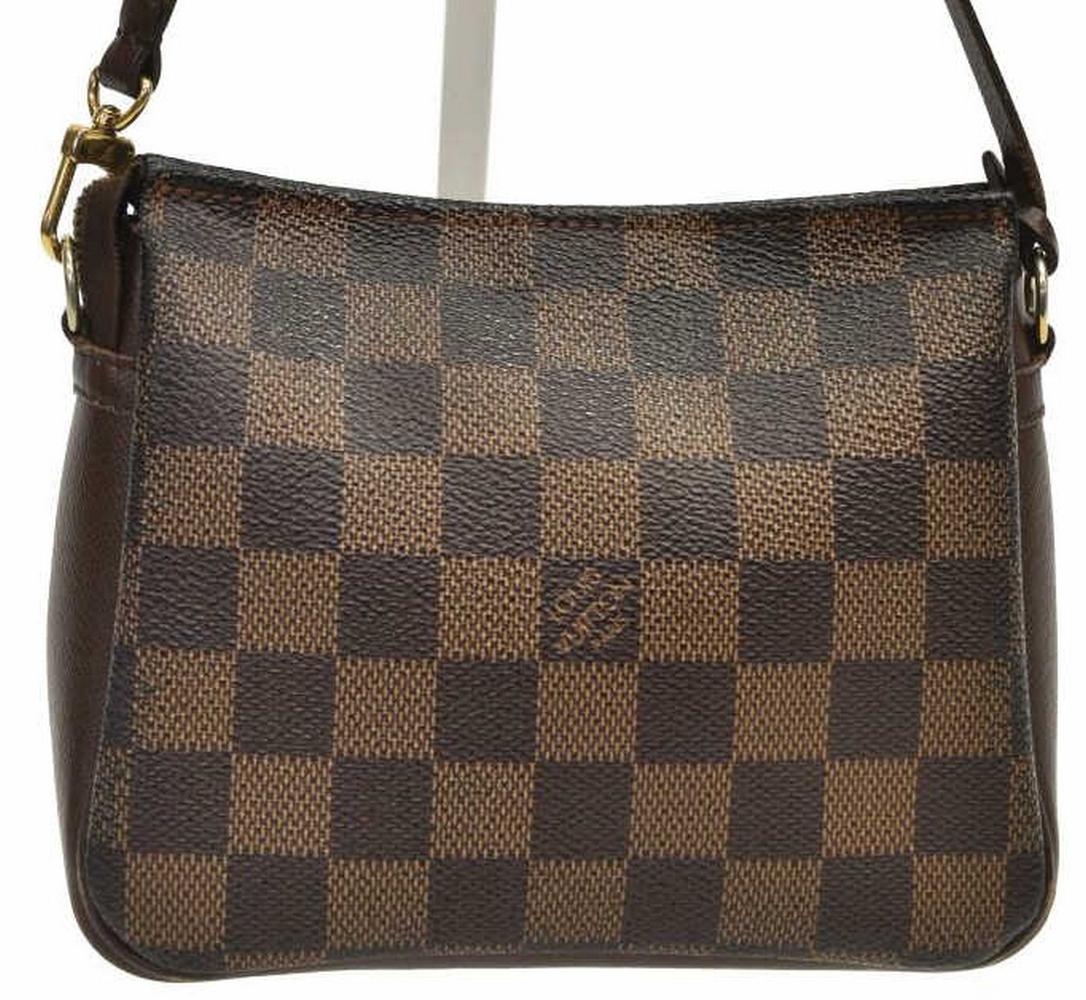 LOUIS VUITTON 'TROUSSE POCHETTE' DAMIER EBENE BAG (1 of 5)